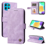 Custodia per telefono in pelle con bottone in metallo con albero della vita Skin Feel, For Infinix Hot 11, For Infinix Smart 6, For Infinix Note 11 Pro / 11S / X697, For OPPO Reno7 5G / Find X5 Lite Global