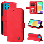 Custodia per telefono in pelle con bottone in metallo con albero della vita Skin Feel, For Infinix Hot 11, For Infinix Smart 6, For Infinix Note 11 Pro / 11S / X697, For OPPO Reno7 5G / Find X5 Lite Global