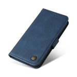 Custodia per telefono in pelle con bottone in metallo con albero della vita Skin Feel, For OPPO Realme C31, For OPPO Realme C35, For OPPO Reno7 SE 5G, For OPPO A96 5G / Reno7 Z 5G / OnePlus Nord N20 5G