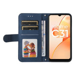 Custodia per telefono in pelle con bottone in metallo con albero della vita Skin Feel, For OPPO Realme C31, For OPPO Realme C35, For OPPO Reno7 SE 5G, For OPPO A96 5G / Reno7 Z 5G / OnePlus Nord N20 5G