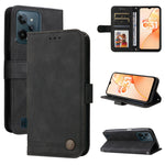 Custodia per telefono in pelle con bottone in metallo con albero della vita Skin Feel, For OPPO Realme C31, For OPPO Realme C35, For OPPO Reno7 SE 5G, For OPPO A96 5G / Reno7 Z 5G / OnePlus Nord N20 5G