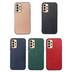 Custodia smartphone in PU con struttura in legno