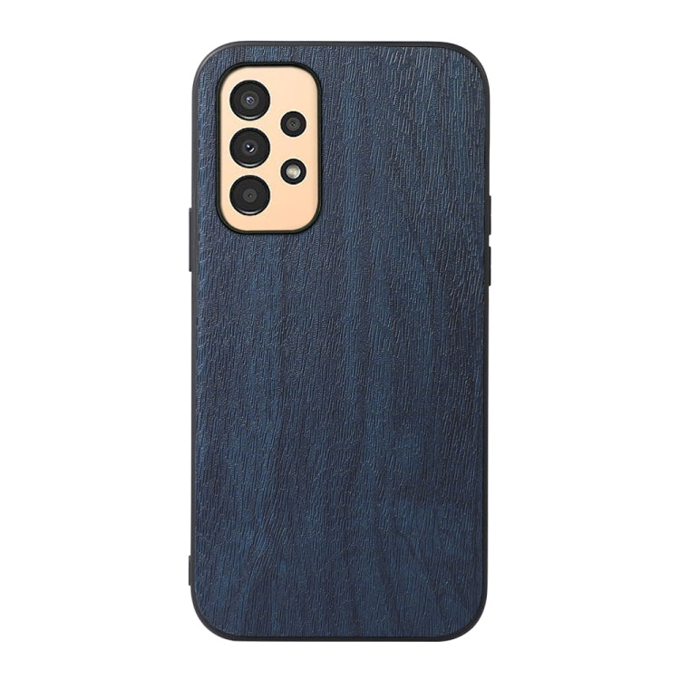 Custodia smartphone in PU con struttura in legno