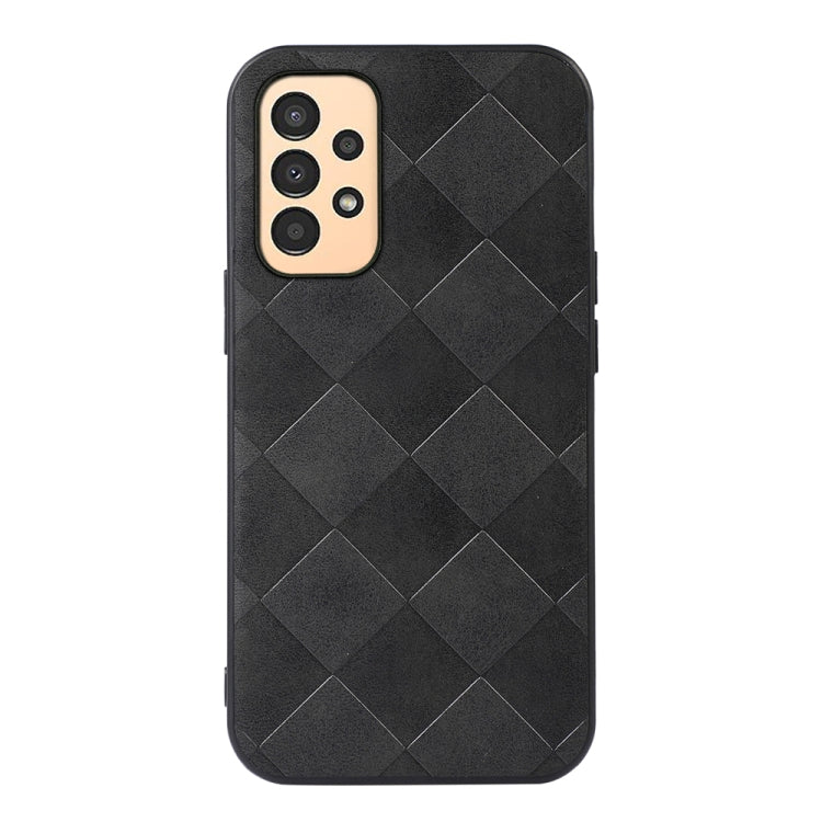 Custodia per telefono in PU scozzese intrecciata, For vivo iQOO Neo6, For Xiaomi 12 Lite, For Samsung Galaxy A13 4G, For Samsung Galaxy M23 / F23 5G