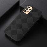 Custodia per telefono in PU scozzese intrecciata, For vivo iQOO Neo6, For Xiaomi 12 Lite, For Samsung Galaxy A13 4G, For Samsung Galaxy M23 / F23 5G