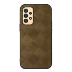 Custodia per telefono in PU scozzese intrecciata, For vivo iQOO Neo6, For Xiaomi 12 Lite, For Samsung Galaxy A13 4G, For Samsung Galaxy M23 / F23 5G