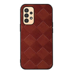 Custodia per telefono in PU scozzese intrecciata, For vivo iQOO Neo6, For Xiaomi 12 Lite, For Samsung Galaxy A13 4G, For Samsung Galaxy M23 / F23 5G