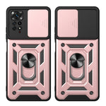 Cover per fotocamera scorrevole Custodia protettiva per telefono in TPU + PC, For Xiaomi Redmi Note 11 Pro Global, For Xiaomi Redmi Note 11S