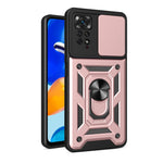 Cover per fotocamera scorrevole Custodia protettiva per telefono in TPU + PC, For Xiaomi Redmi Note 11 Pro Global, For Xiaomi Redmi Note 11S