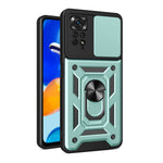 Cover per fotocamera scorrevole Custodia protettiva per telefono in TPU + PC, For Xiaomi Redmi Note 11 Pro Global, For Xiaomi Redmi Note 11S