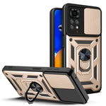 Cover per fotocamera scorrevole Custodia protettiva per telefono in TPU + PC, For Xiaomi Redmi Note 11 Pro Global, For Xiaomi Redmi Note 11S