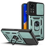 Cover per fotocamera scorrevole Custodia protettiva per telefono in TPU + PC, For Xiaomi Redmi Note 11 Pro Global, For Xiaomi Redmi Note 11S