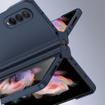 Slot per penna PC spruzzato d'olio + custodia per telefono in pellicola temperata, For Samsung Galaxy Z Fold3 5G