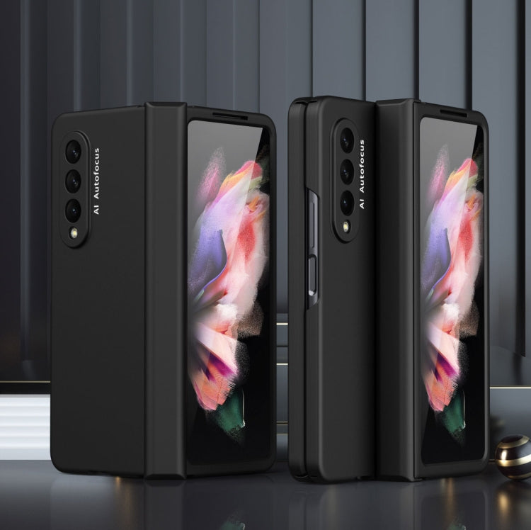 360 Custodia per cellulare con cerniera a corpo intero, For Samsung Galaxy Z Fold3 5G