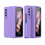 360 Custodia per cellulare con cerniera a corpo intero, For Samsung Galaxy Z Fold3 5G