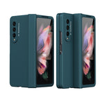 360 Custodia per cellulare con cerniera a corpo intero, For Samsung Galaxy Z Fold3 5G
