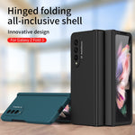 360 Custodia per cellulare con cerniera a corpo intero, For Samsung Galaxy Z Fold3 5G