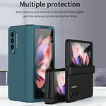 360 Custodia per cellulare con cerniera a corpo intero, For Samsung Galaxy Z Fold3 5G