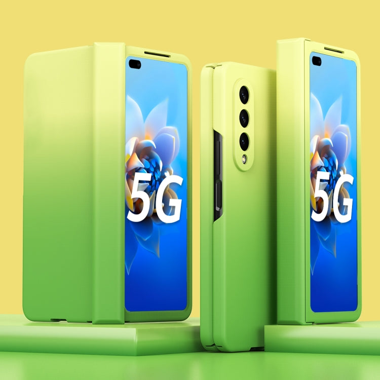 Cassa del telefono gradiente colorato, For Huawei Mate X2, For Samsung Galaxy Z Fold2 5G, For Samsung Galaxy Z Fold3 5G