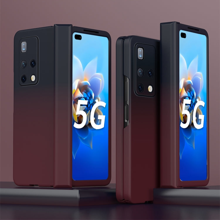 Cassa del telefono gradiente colorato, For Huawei Mate X2, For Samsung Galaxy Z Fold2 5G, For Samsung Galaxy Z Fold3 5G