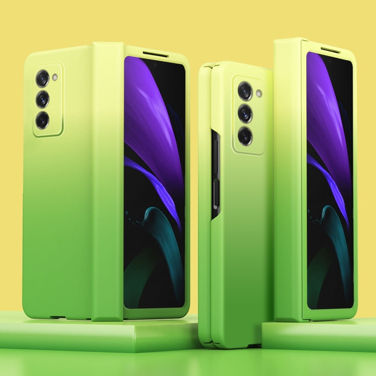 Cassa del telefono gradiente colorato, For Huawei Mate X2, For Samsung Galaxy Z Fold2 5G, For Samsung Galaxy Z Fold3 5G
