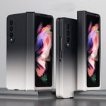 Cassa del telefono gradiente colorato, For Huawei Mate X2, For Samsung Galaxy Z Fold2 5G, For Samsung Galaxy Z Fold3 5G