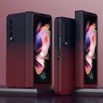 Cassa del telefono gradiente colorato, For Huawei Mate X2, For Samsung Galaxy Z Fold2 5G, For Samsung Galaxy Z Fold3 5G