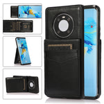 Custodia protettiva in tinta unita per PC + TPU con supporto e slot per schede, For Huawei Mate 40, For Samsung Galaxy S21 5G, For Samsung Galaxy S21 Ultra 5G, For Samsung Galaxy A13 4G