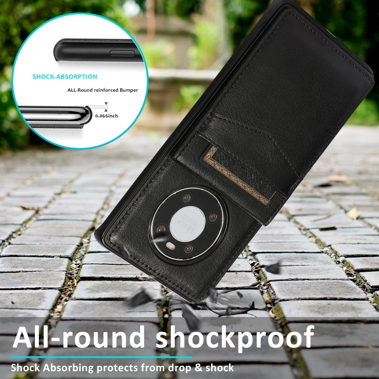 Custodia protettiva in tinta unita per PC + TPU con supporto e slot per schede, For Huawei Mate 40, For Samsung Galaxy S21 5G, For Samsung Galaxy S21 Ultra 5G, For Samsung Galaxy A13 4G