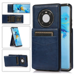 Custodia protettiva in tinta unita per PC + TPU con supporto e slot per schede, For Huawei Mate 40, For Samsung Galaxy S21 5G, For Samsung Galaxy S21 Ultra 5G, For Samsung Galaxy A13 4G