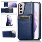 Custodia protettiva in tinta unita per PC + TPU con supporto e slot per schede, For Huawei Mate 40, For Samsung Galaxy S21 5G, For Samsung Galaxy S21 Ultra 5G, For Samsung Galaxy A13 4G