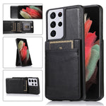 Custodia protettiva in tinta unita per PC + TPU con supporto e slot per schede, For Huawei Mate 40, For Samsung Galaxy S21 5G, For Samsung Galaxy S21 Ultra 5G, For Samsung Galaxy A13 4G