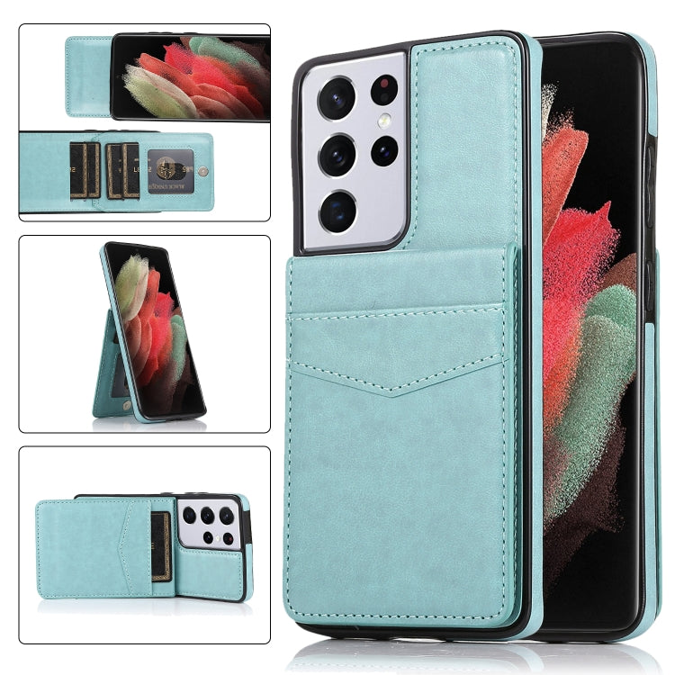 Custodia protettiva in tinta unita per PC + TPU con supporto e slot per schede, For Huawei Mate 40, For Samsung Galaxy S21 5G, For Samsung Galaxy S21 Ultra 5G, For Samsung Galaxy A13 4G