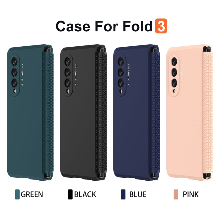 360 Custodia per cellulare con cerniera in TPU per tutto il corpo, For Samsung Galaxy Z Fold3 5G