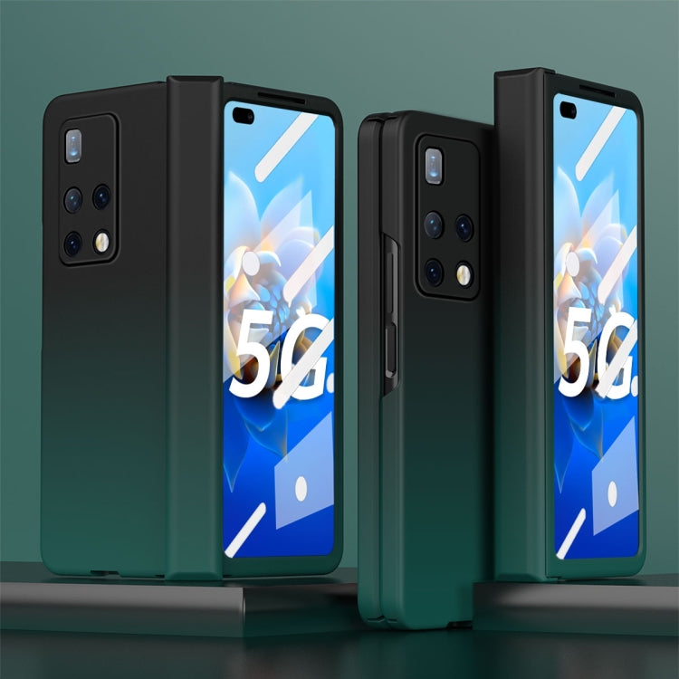 Custodia per telefono integrata con pellicola temperata sfumata colorata, For Huawei Mate X2, For Samsung Galaxy Z Fold2 5G, For Samsung Galaxy Z Fold3 5G