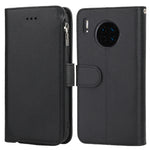 Custodia in pelle flip orizzontale con cerniera in microfibra, For Huawei Mate 30, For Huawei Mate 30 Pro, For Huawei Nova 5i Pro / Mate 30 Lite, For Huawei P30