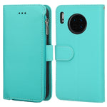 Custodia in pelle flip orizzontale con cerniera in microfibra, For Huawei Mate 30, For Huawei Mate 30 Pro, For Huawei Nova 5i Pro / Mate 30 Lite, For Huawei P30
