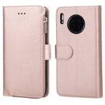 Custodia in pelle flip orizzontale con cerniera in microfibra, For Huawei Mate 30, For Huawei Mate 30 Pro, For Huawei Nova 5i Pro / Mate 30 Lite, For Huawei P30