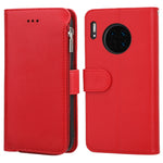 Custodia in pelle flip orizzontale con cerniera in microfibra, For Huawei Mate 30, For Huawei Mate 30 Pro, For Huawei Nova 5i Pro / Mate 30 Lite, For Huawei P30
