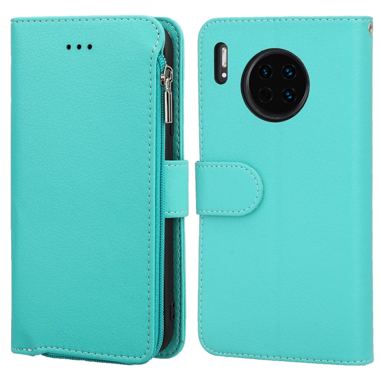 Custodia in pelle flip orizzontale con cerniera in microfibra, For Huawei Mate 30, For Huawei Mate 30 Pro, For Huawei Nova 5i Pro / Mate 30 Lite, For Huawei P30