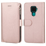 Custodia in pelle flip orizzontale con cerniera in microfibra, For Huawei Mate 30, For Huawei Mate 30 Pro, For Huawei Nova 5i Pro / Mate 30 Lite, For Huawei P30