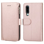 Custodia in pelle flip orizzontale con cerniera in microfibra, For Huawei Mate 30, For Huawei Mate 30 Pro, For Huawei Nova 5i Pro / Mate 30 Lite, For Huawei P30