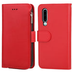 Custodia in pelle flip orizzontale con cerniera in microfibra, For Huawei Mate 30, For Huawei Mate 30 Pro, For Huawei Nova 5i Pro / Mate 30 Lite, For Huawei P30