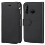 Custodia in pelle flip orizzontale con cerniera in microfibra, For Huawei P30 Lite, For Huawei P30 Pro, For Huawei P40, For Huawei P40 Lite / nova 6 SE