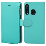 Custodia in pelle flip orizzontale con cerniera in microfibra, For Huawei P30 Lite, For Huawei P30 Pro, For Huawei P40, For Huawei P40 Lite / nova 6 SE