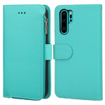 Custodia in pelle flip orizzontale con cerniera in microfibra, For Huawei P30 Lite, For Huawei P30 Pro, For Huawei P40, For Huawei P40 Lite / nova 6 SE