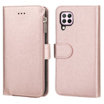 Custodia in pelle flip orizzontale con cerniera in microfibra, For Huawei P30 Lite, For Huawei P30 Pro, For Huawei P40, For Huawei P40 Lite / nova 6 SE