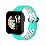 Cinturino in silicone bicolore per Xiaomi Redmi Watch 2