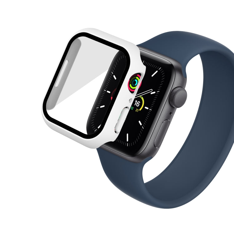 PC impermeabile + custodia per orologio in pellicola temperata, For Apple Watch Series 9 / 8 / 7 41mm, For Apple Watch Series 9 / 8 / 7 45mm