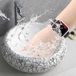 PC impermeabile + custodia per orologio in pellicola temperata, For Apple Watch Series 9 / 8 / 7 41mm, For Apple Watch Series 9 / 8 / 7 45mm